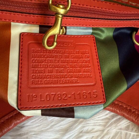y2k COACH Legacy 11615 Pink Ergo 2007 Shoulder Bag - Picture 10 of 11